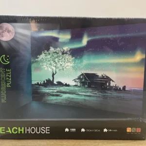 Beach House Fluorescent Puzzle 1000 pcs