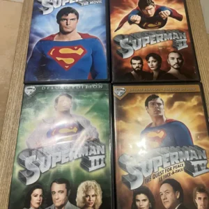 DVD Superman the movie collection 1,2,3 & 4
