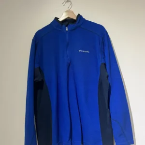 Columbia fleece jacket, blue, size large