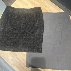 Skirt bundle size 8 - Banana Republic grey skirt, Halogen black skirt