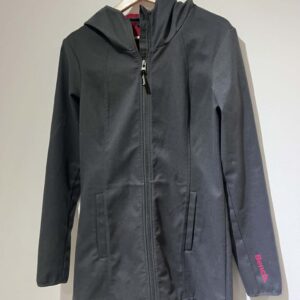 Bench grey softshell jacket with hood , size small